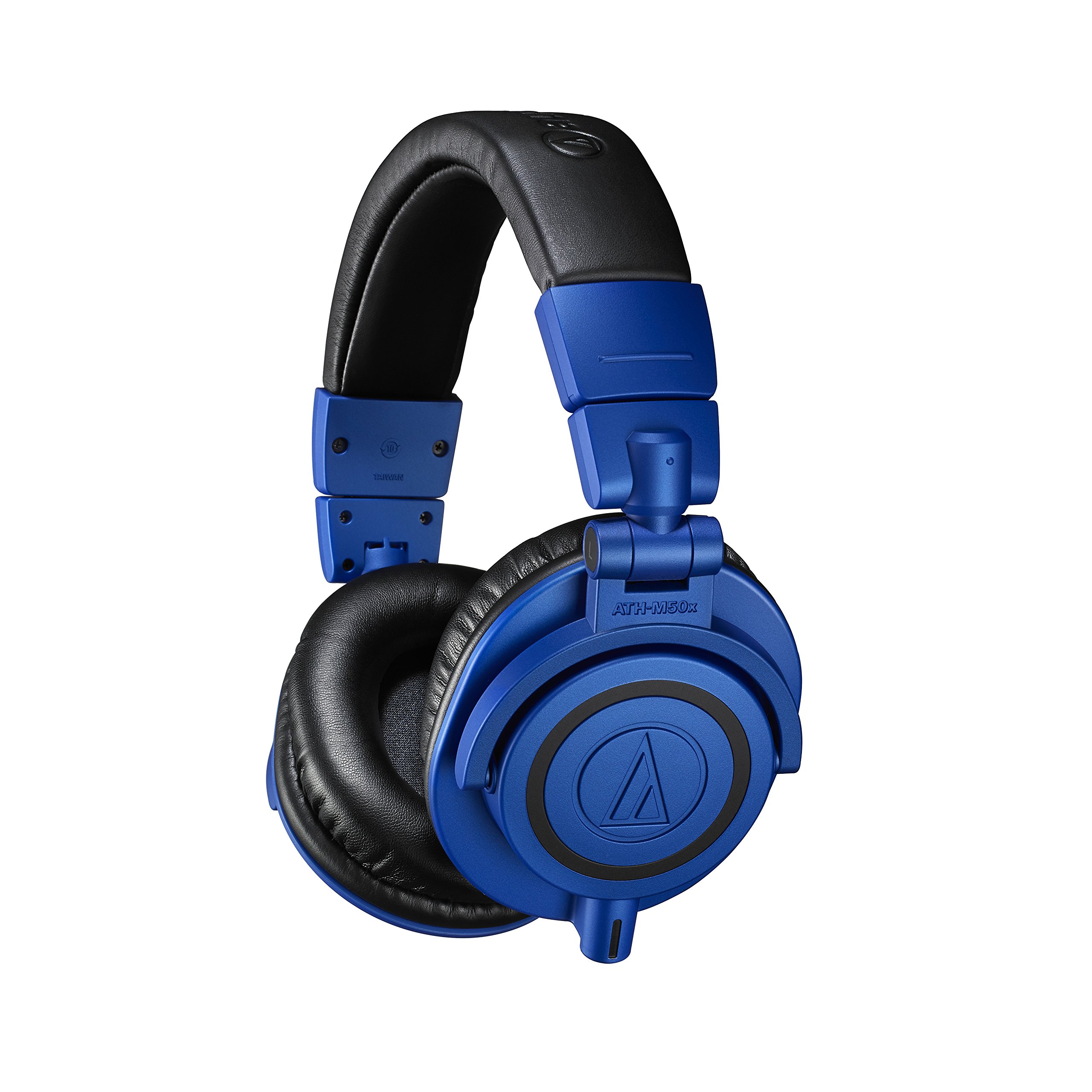 audio-technica 铁三角 ath-m50xbb 特别版专业监听耳机,蓝色和黑色